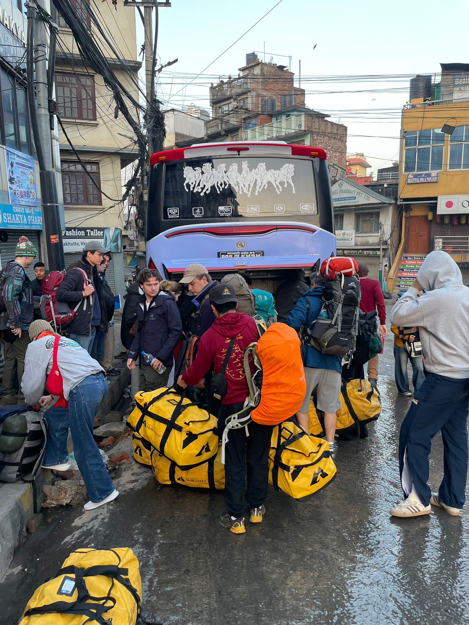 Beginning of the Nepal trip